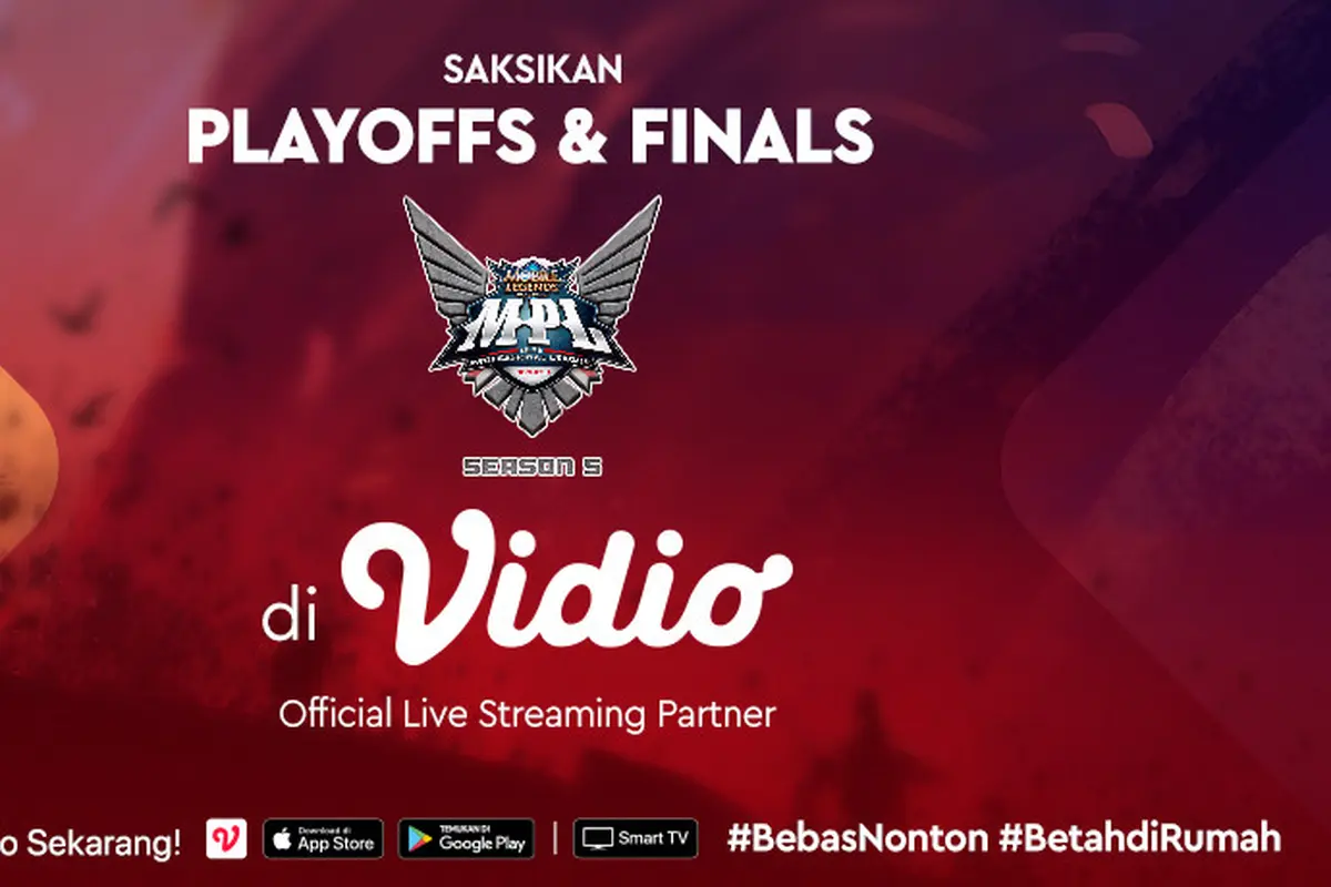 MPL Season 5 Umumkan Babak Playoff dan Final Dilakukan Secara Online. sumberfoto: Vidio