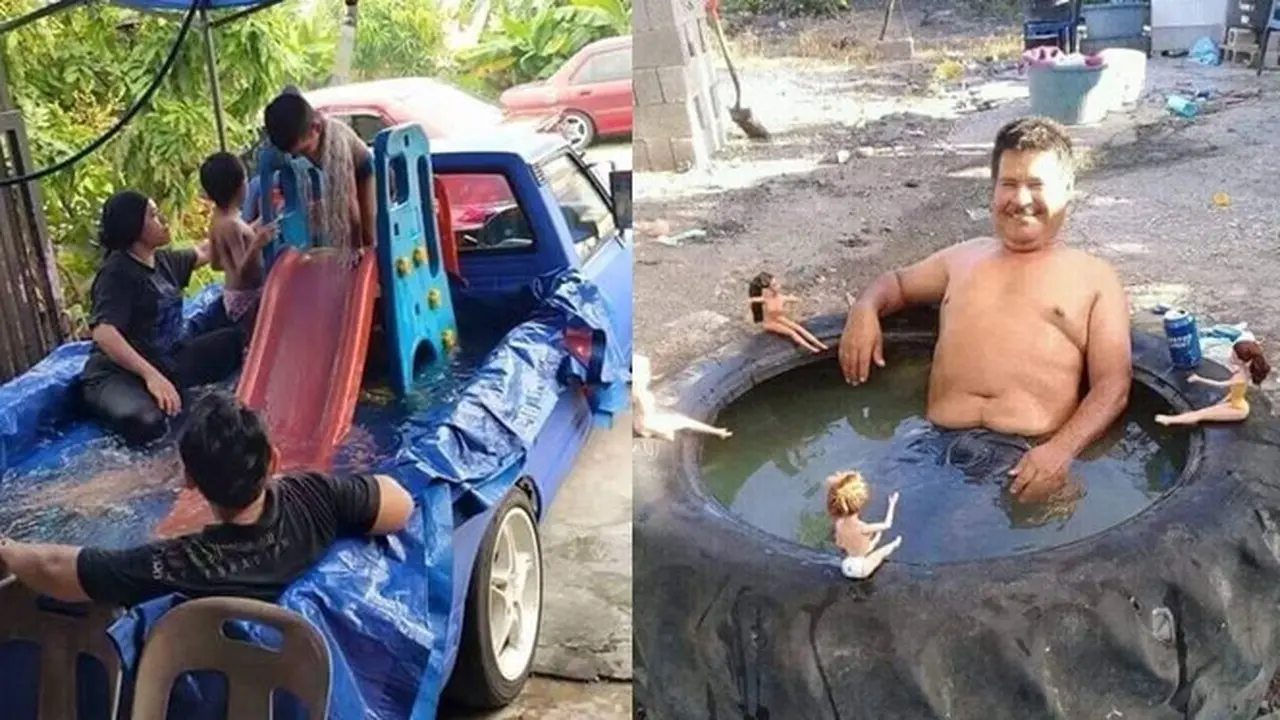 6 Bentuk Kolam Renang Low Budget Ini Bikin Geleng Kepala