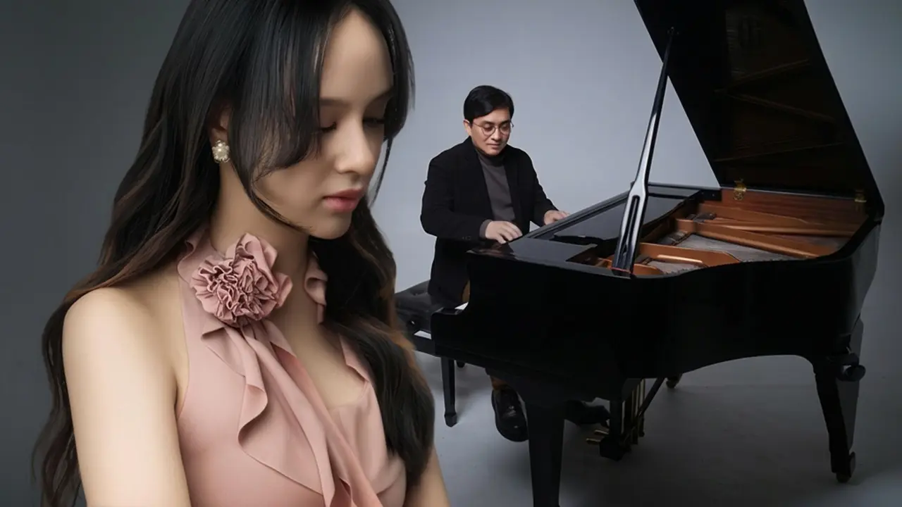 Dinda Ghania dan Yovie Widianto. (Foto: Dok. Manajemen Dinda Ghania)