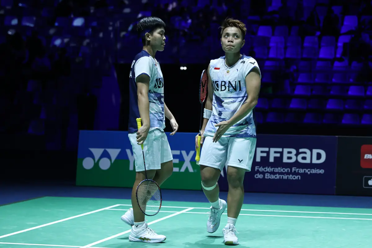 Apriyani Rahayu/Siti Fadia Silva Ramadhanti - French Open 2023 - Bulu Tangkis