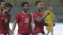 Timnas Indonesia saat ini menempati peringkat ke-24 AFC dengan koleksi poin sebanyak 16.871. (Bola.com/NIcklas Hanoatubun)