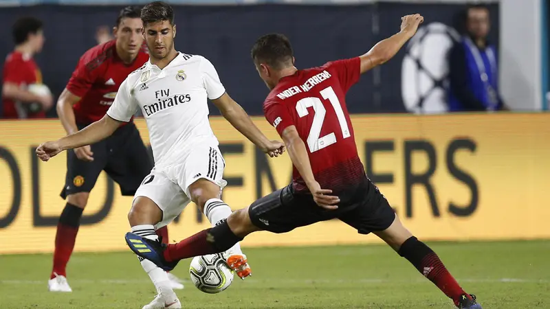 Manchester United, Real Madrid, International Champions Cup 2018