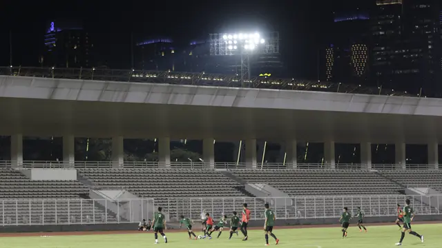 Latihan Timnas Indonesia U-22