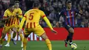 Namun, Robert Lewandowski cs gagal membobol gawang Paulo Gazzaniga. (AP Photo/Joan Monfort)