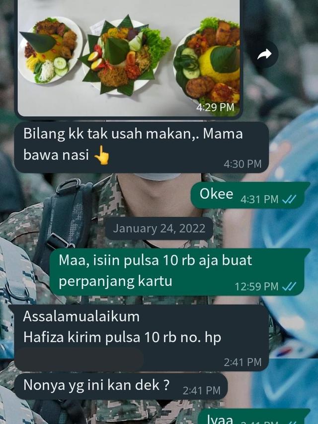 6 Chat Ibu Langsung Peka Kirim Uang ke Anaknya Ini Bikin Senyum-Senyum