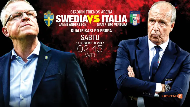 Prediksi Swedia vs Italia