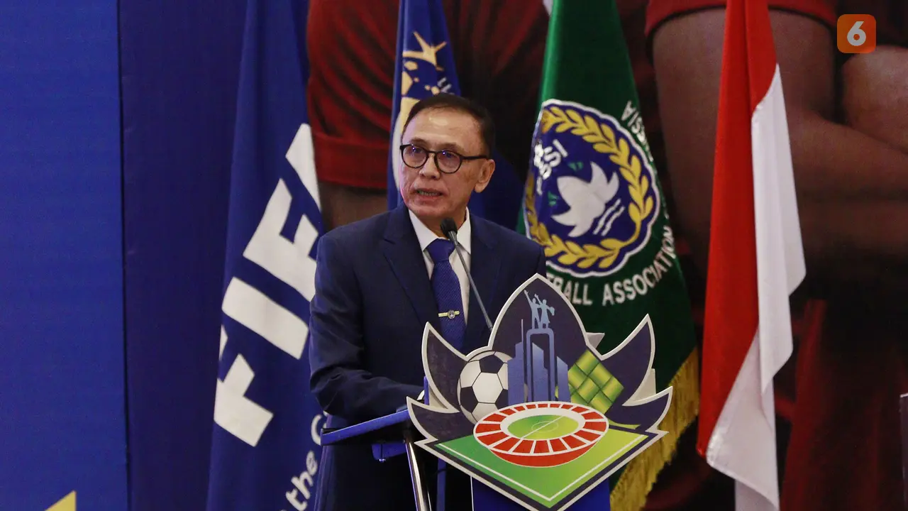 Ketua PSSI Mochamad Iriawan di Kongres Tahunan PSSI 2021