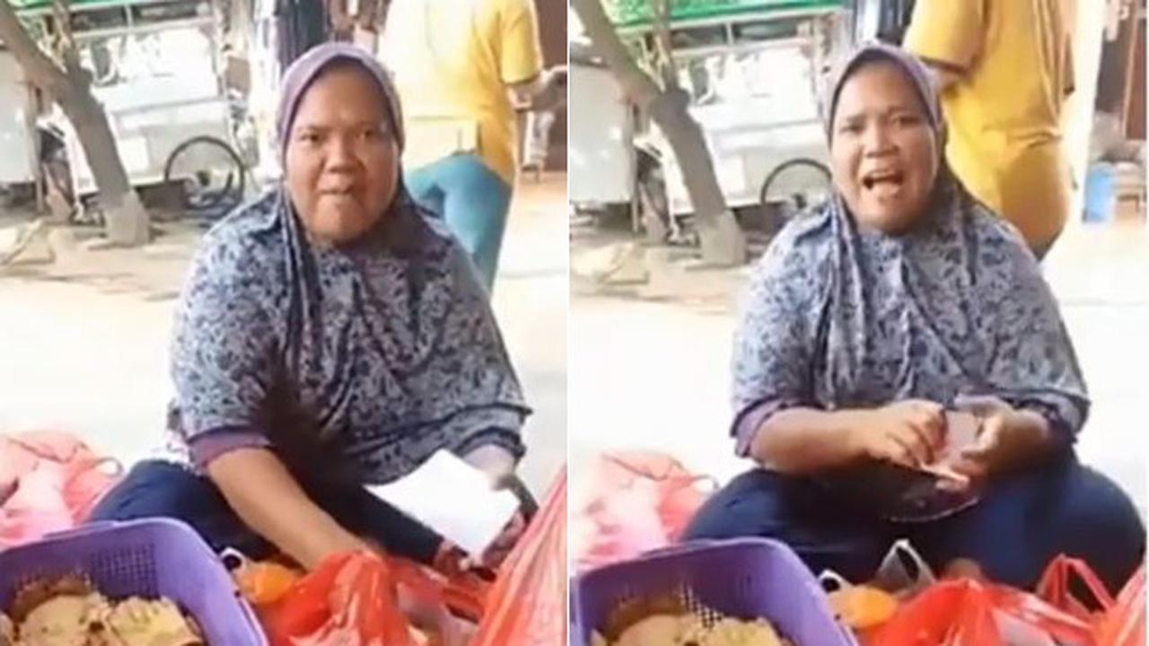 Jual Gorengan Sambil Teriak-Teriak, Cara Unik Emak-Emak Ini Viral