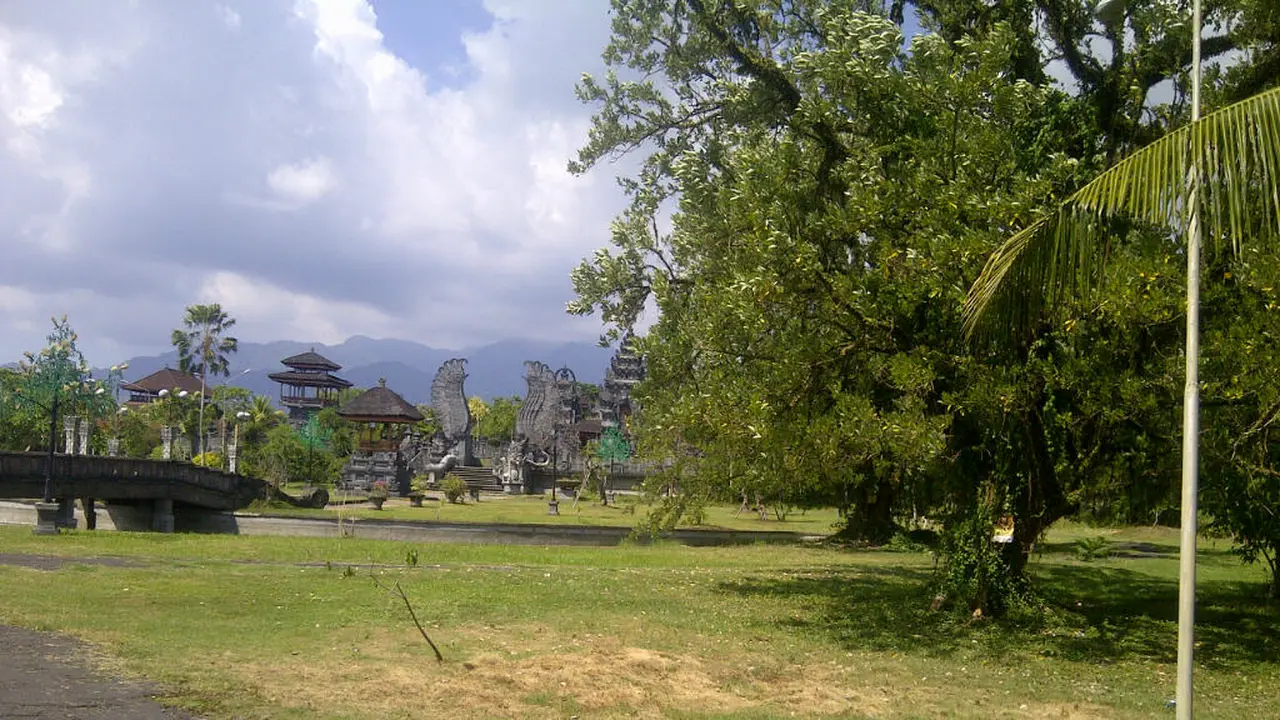 Lokasi pembangunan kebun raya di Jembrana