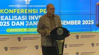 Investasi Jawa dan Luar Jawa Hampir Seimbang, Realisasi Capai Rp 249 Triliun