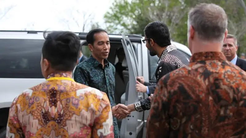 Kehadiran Jokowi di Markas Google