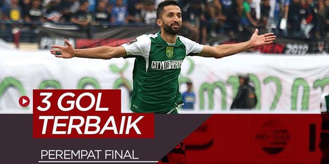 VIDEO: 3 Gol Terbaik di Perempat Final Piala Presiden 2019