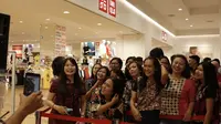 Uniqlo membuka toko pertamanya di Medan, Sumatera Utara untuk pakaian berkualitas dan inovatif. (Liputan6.com/Pool/Uniqlo)