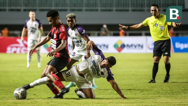 BRI Liga 1 2021: Persipura Jayapura vs Persita Tangerang