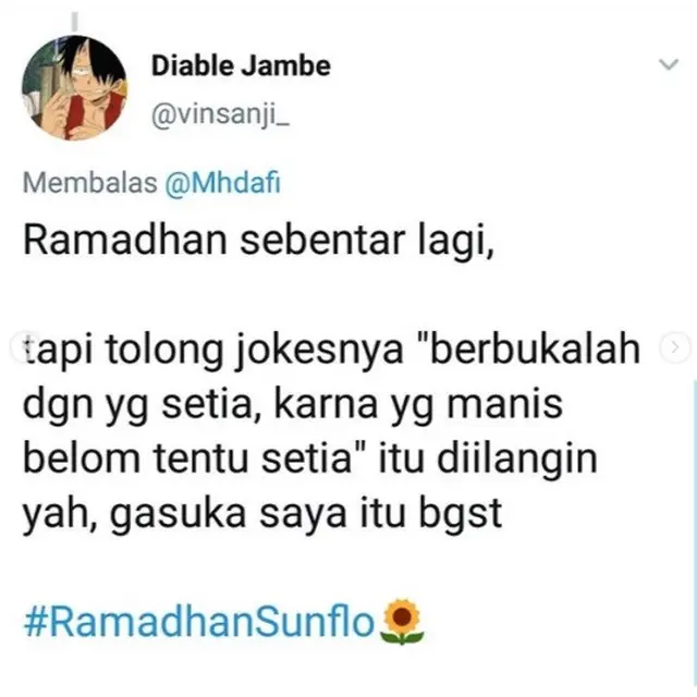 Ramadhan sebentar lagi
