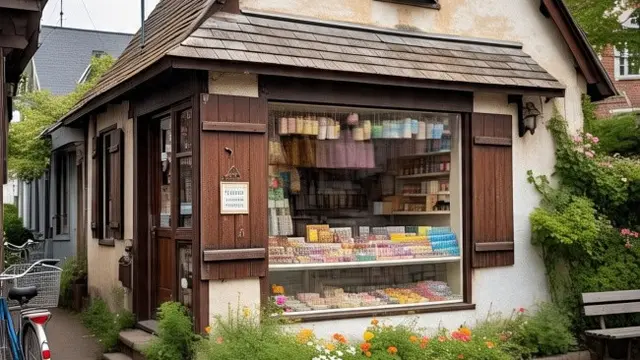 Ilustrasi Warung (Credit: Meta AI)