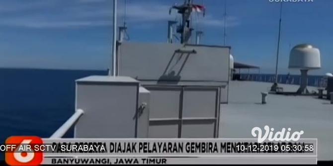 VIDEO: Tokoh Masyarakat Ikuti Pelajaran Bela Negara di Atas KRI Surabaya 591