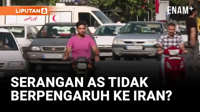 VIDEO: Usai Diserang Amerika, Aktivitas Iran Masih Berjalan Normal