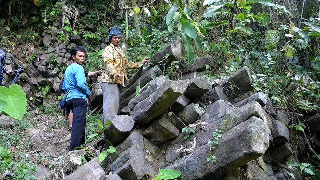 Situs Bebahanan, Gunung Padang, Majenang, Cilacap berpotensi dikembangkan menjadi destinasi wisata minat khusus. (Foto: Liputan6.com/Muhamad Ridlo)