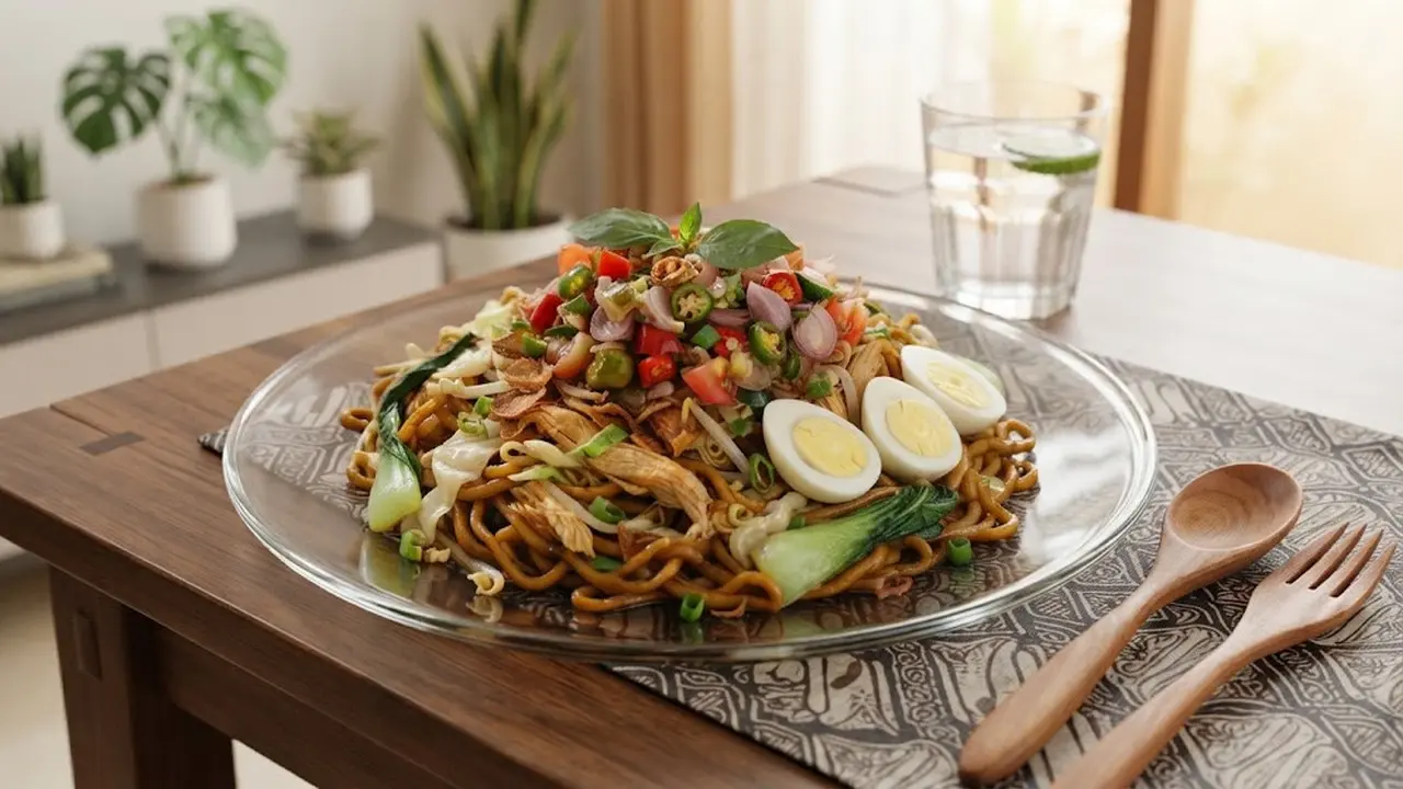 Resep Mie Goreng Sambal Dabu yang Pedas dan Segar