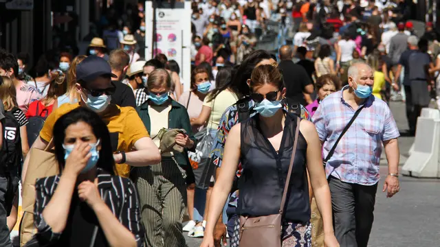 Kota Brussel Perluas Aturan Wajib Pakai Masker