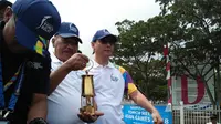 KRI Bung Tomo Kawal Api Asian Games di Selat Sunda