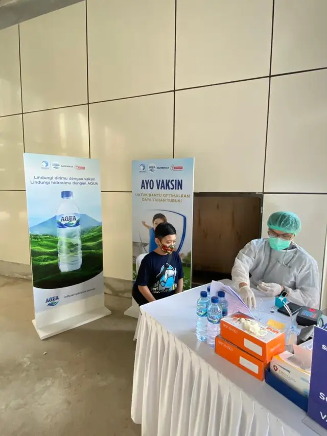 Vaksinasi Anak Danone Indonesia. Dok Danone