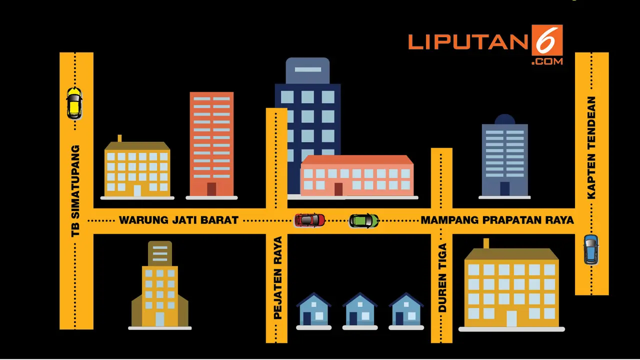 Banner Infografis jalan AH Nasution