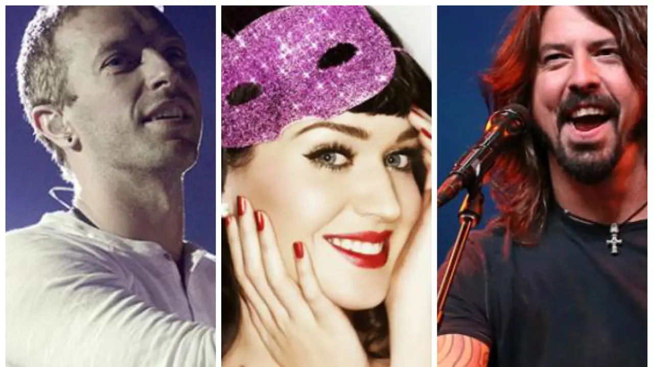 chris martin katy perry dave grohl