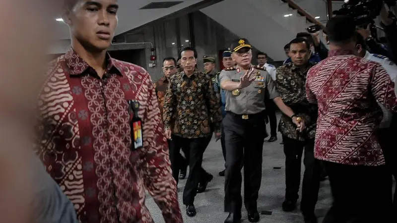 Jokowi di Kemenhub