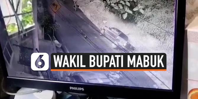 VIDEO: Menyetir Sambil Mabuk, Wakil Bupati Tabrak Polwan Hingga Tewas