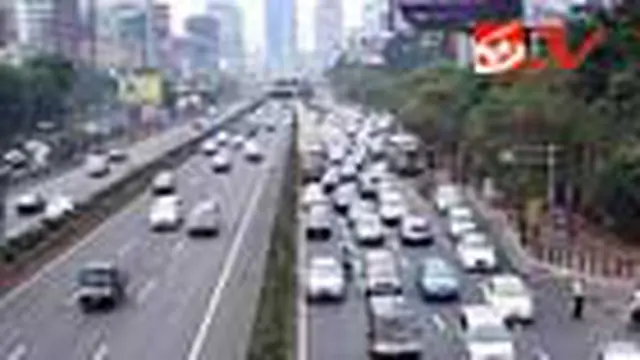 Jalanan Jakarta Masih Padat