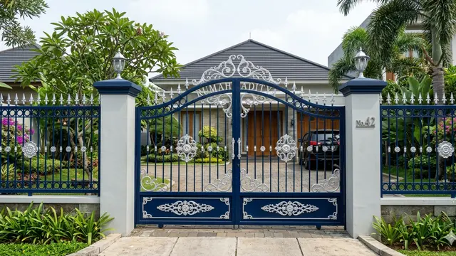 Pagar Rumah Mewah