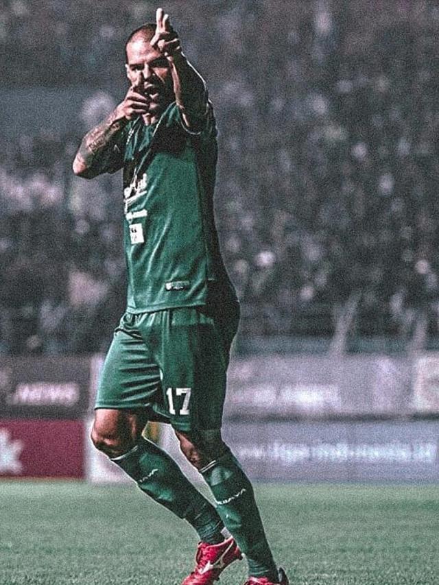 Mundur dari Persebaya, Ini 5 Gaya Ikonik Selebrasi David Da Silva