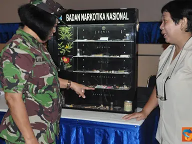 Kobangdikal Berikan Penyuluhan NAPZA pada Prajuritnya