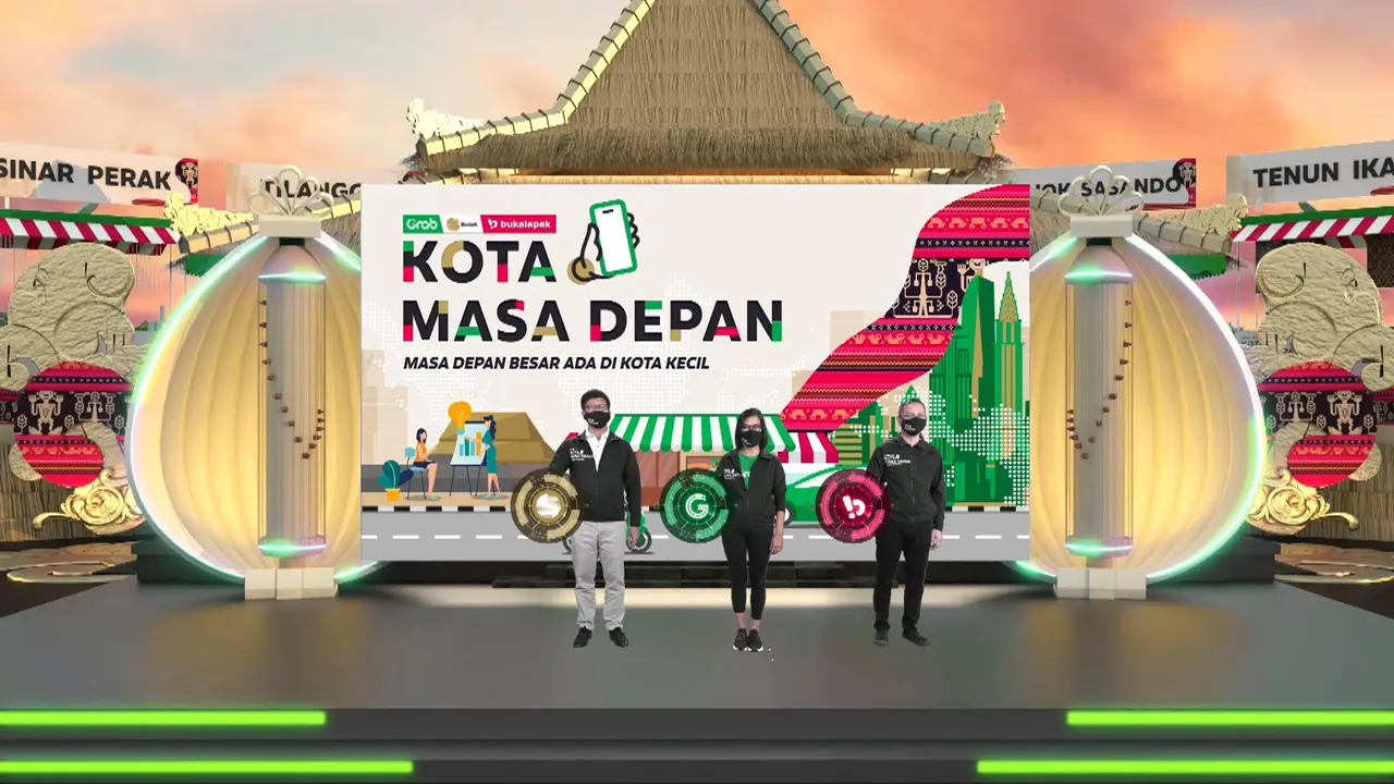 Fakta Menarik Program Kota Masa Depan, Sinergi Grab, Emtek dan Bukalapak untuk Digitalisasi UMKM
