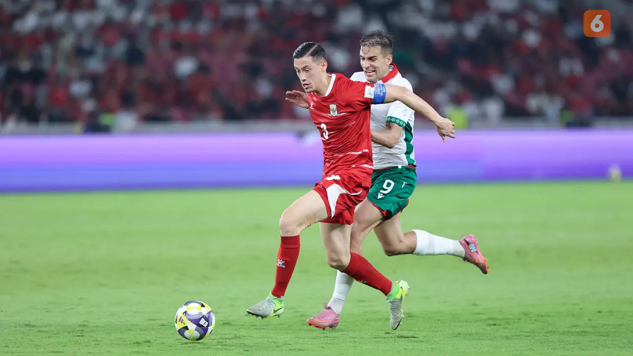 Foto: Melihat Aksi Para Benteng Pertahanan Timnas Indonesia saat Melawan Bulgaria di FIFA Series 2026