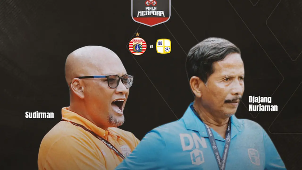 Piala Menpora - Persija Jakarta Vs Barito Putera - Head to Head Pelatih