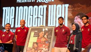 Konferensi pers film dokumenter The Longest Wait di Plaza Senayan, Jakarta, Rabu (29/4/2026). (Bola.com/Hery Kurniawan)