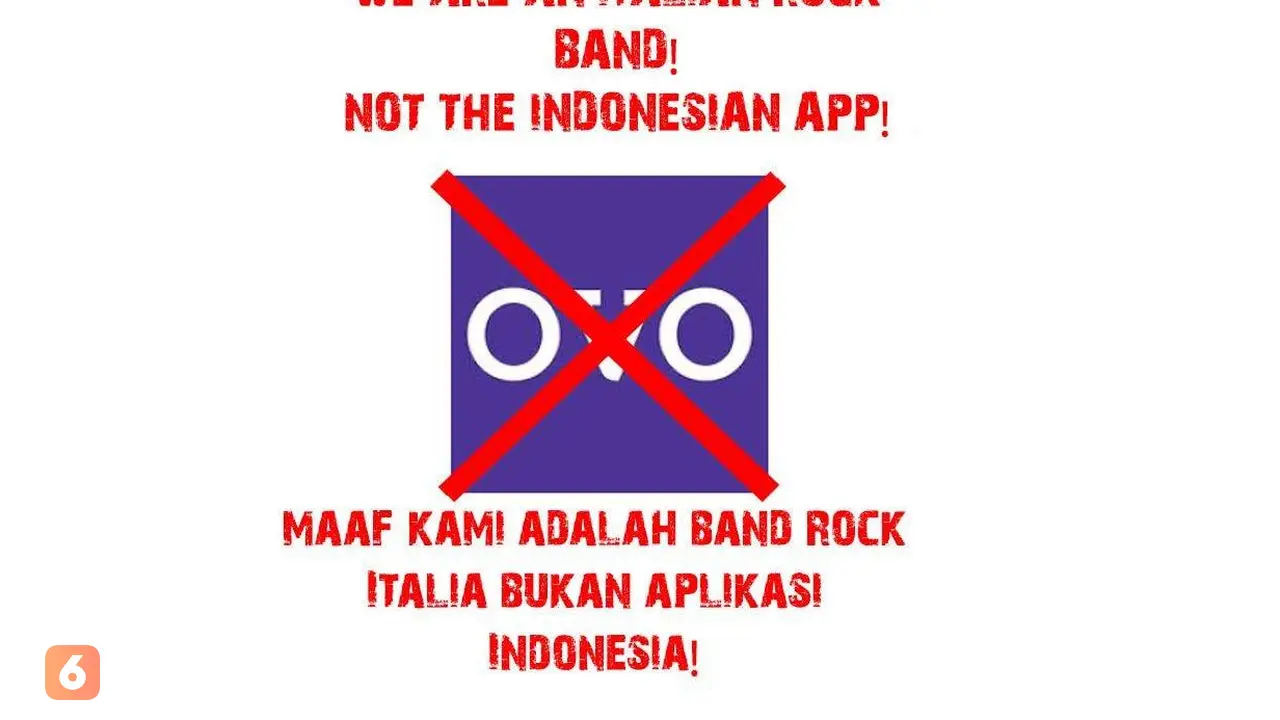 Klarifikasi band Italia OvO