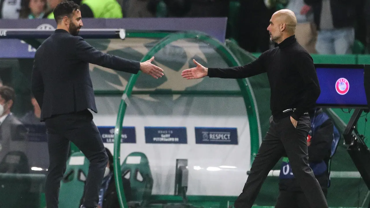 Ruben Amorim dan Pep Guardiola