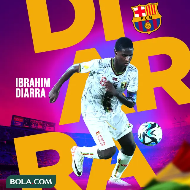 Barcelona - Ilustrasi Ibrahim Diarra