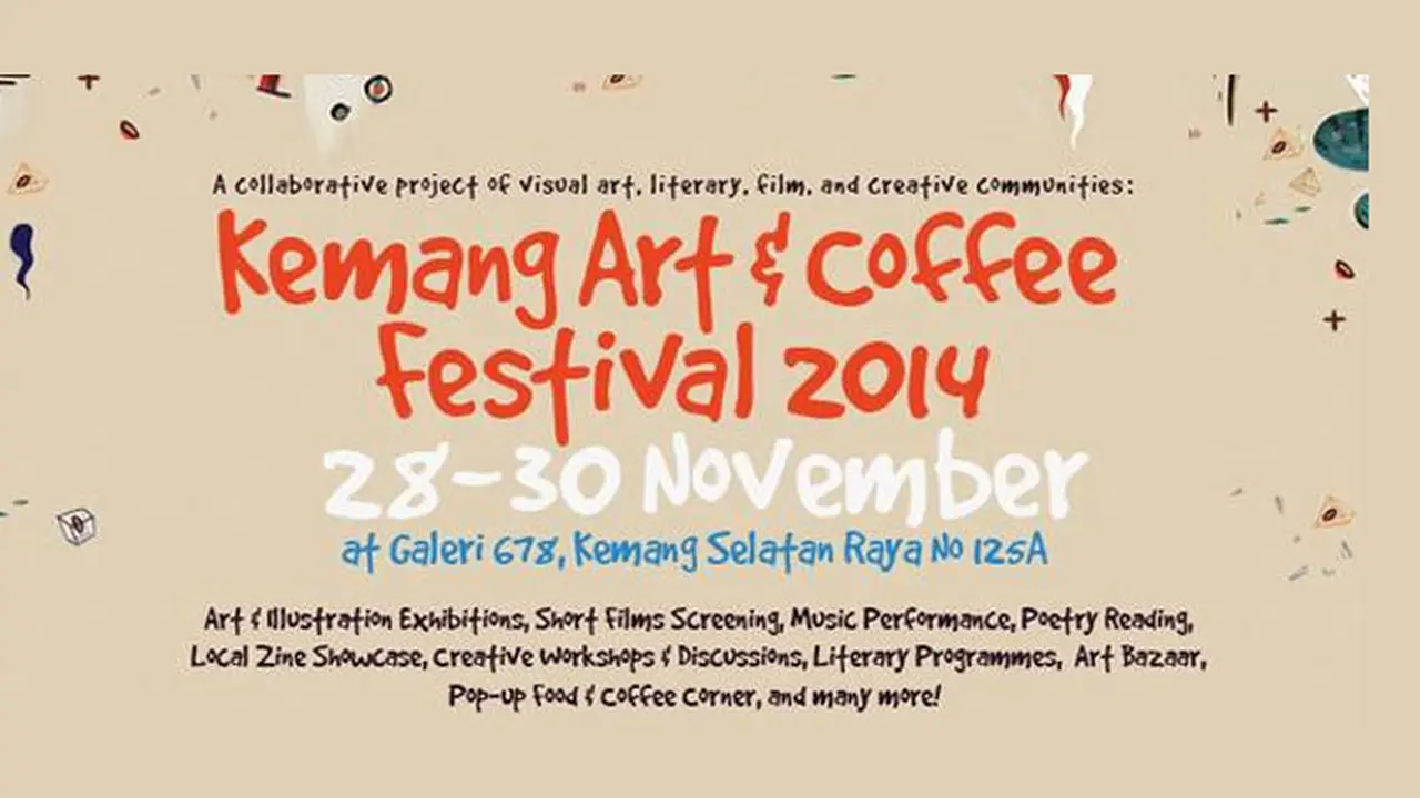 Kemang Art &amp; Coffe Festival, Saat Seni dan Kopi Berpadu Satu