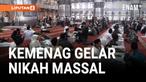Kementerian Agama Gelar Nikah Massal di Masjid Istiqal, Jakarta