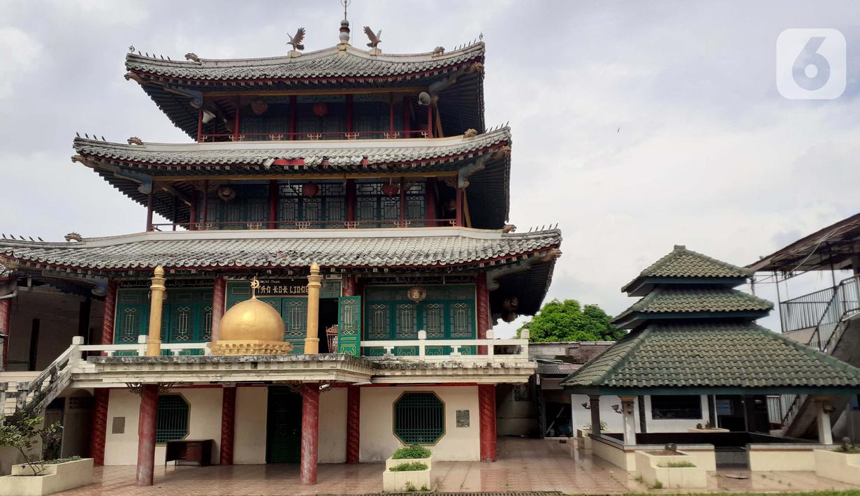 FOTO Melihat Masjid Jami Tan Kok Liong yang Memiliki 