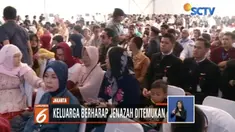 Sebanyak 600 orang keluarga korban hadir yang akan dialokasikan menjadi dua tempat, yaitu di KRI Banda Aceh dan KRI Banjarmasin.
