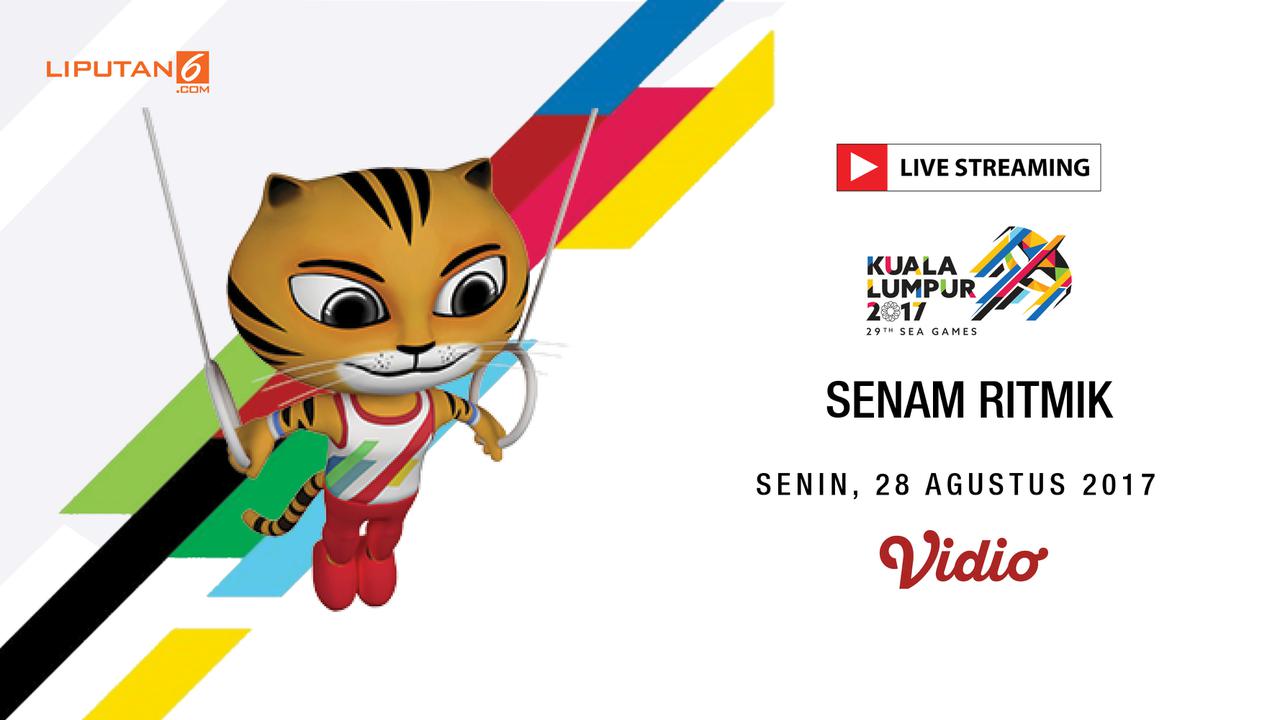 Banner Livestreaming Senam Ritmik sea games 2017