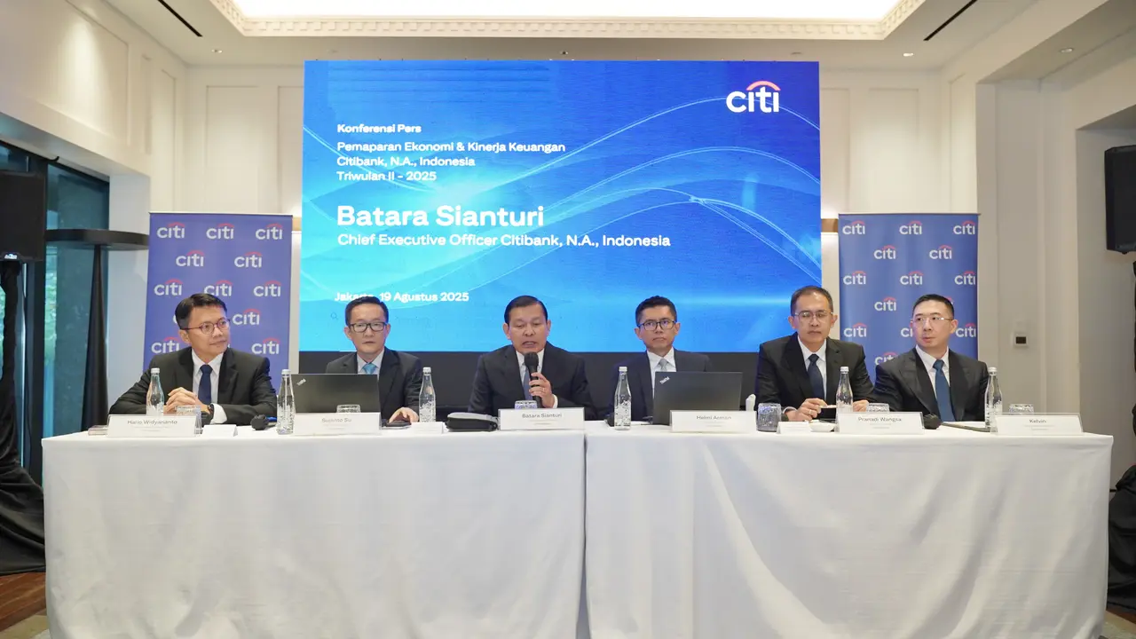 Konferensi Pers Citi Bank