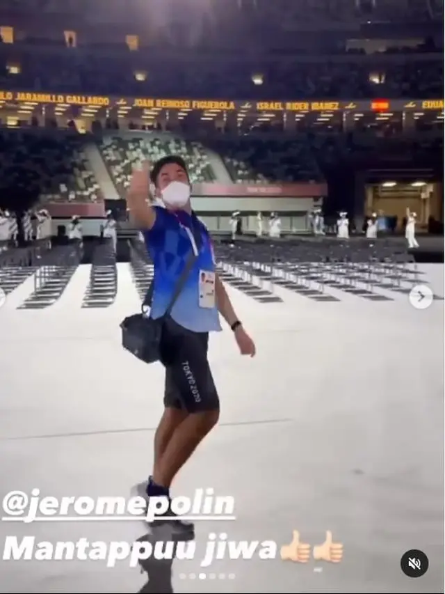 6 Potret Keseruan Jerome Polin Jadi Volunteer di Paralimpiade Tokyo 2020