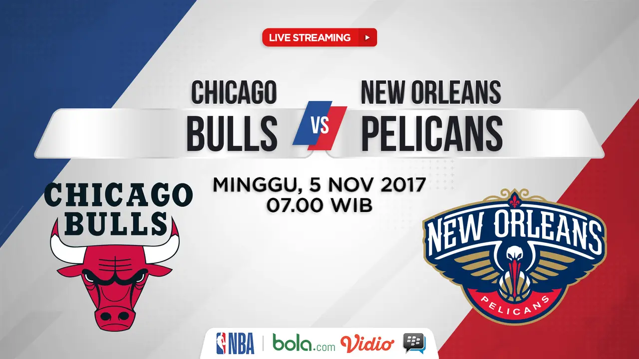 Chicago Bulls vs New Orleans Pelicans
